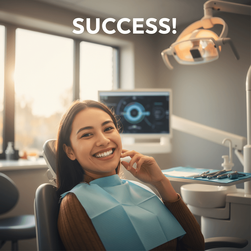 Satisfied patient at Chopra Dental Clinic